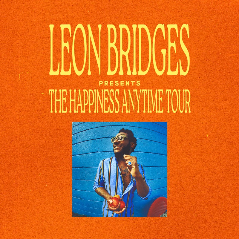Leon Bridges The Happiness Anytime Tour